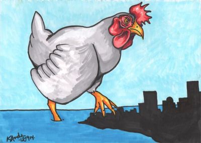 The Chicken Who Stomped The City