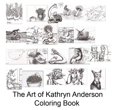 The Art of Kathryn Anderson Coloring Book